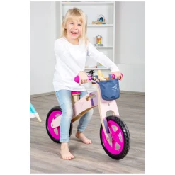 - Houten Loopfiets Kolibrie Roze-Small Foot Outlet