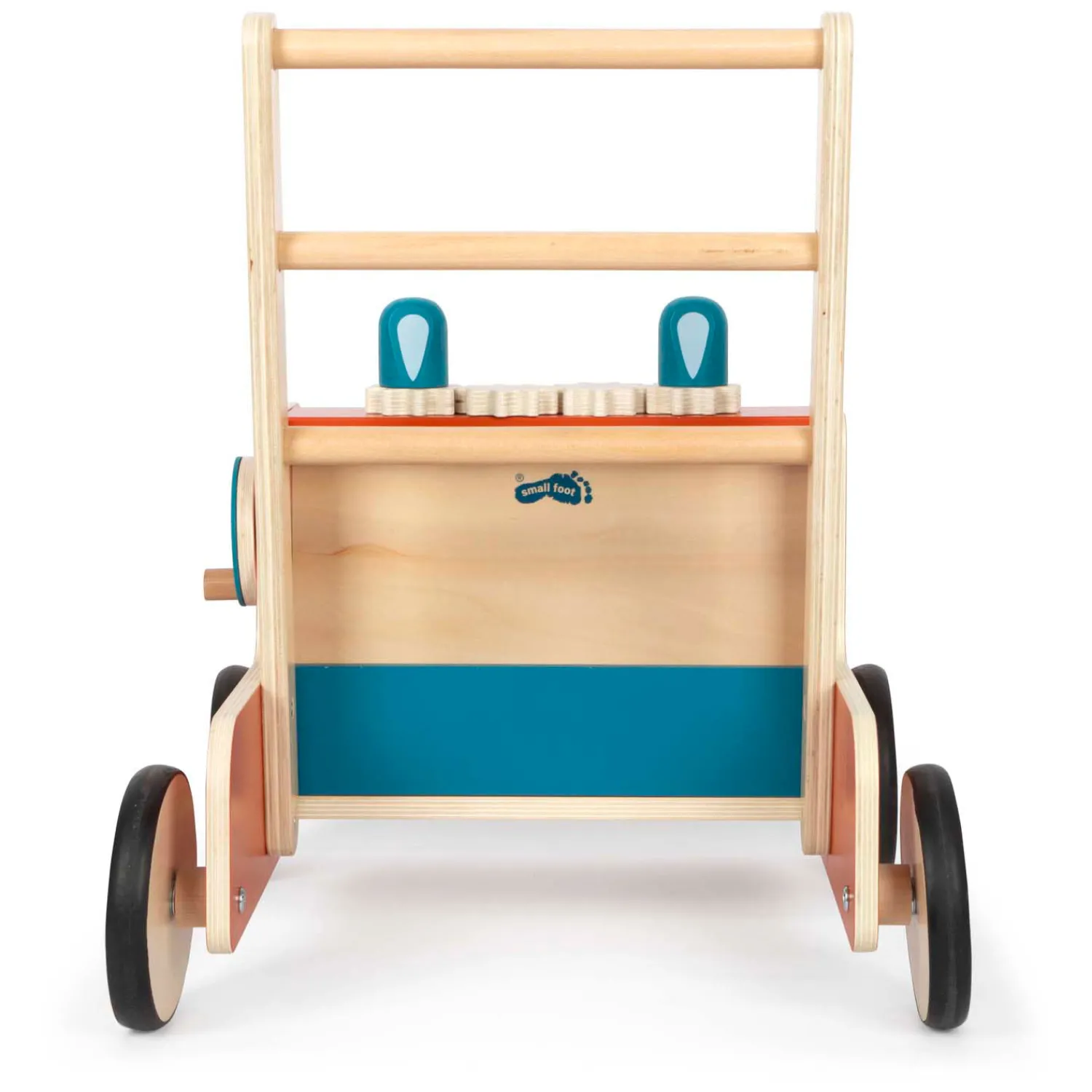 Small Foot - Houten Loopwagen Brandweer New