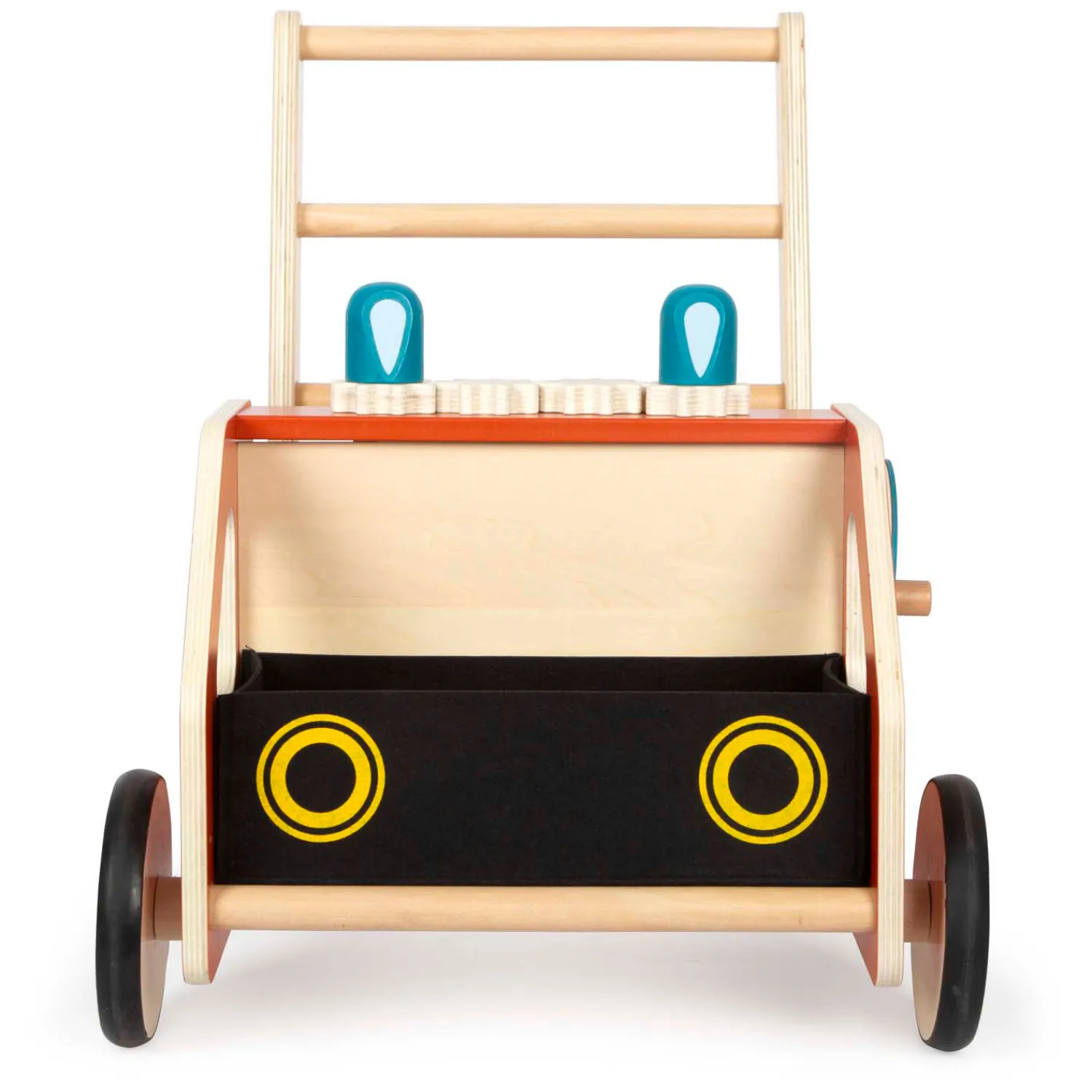 Small Foot - Houten Loopwagen Brandweer New