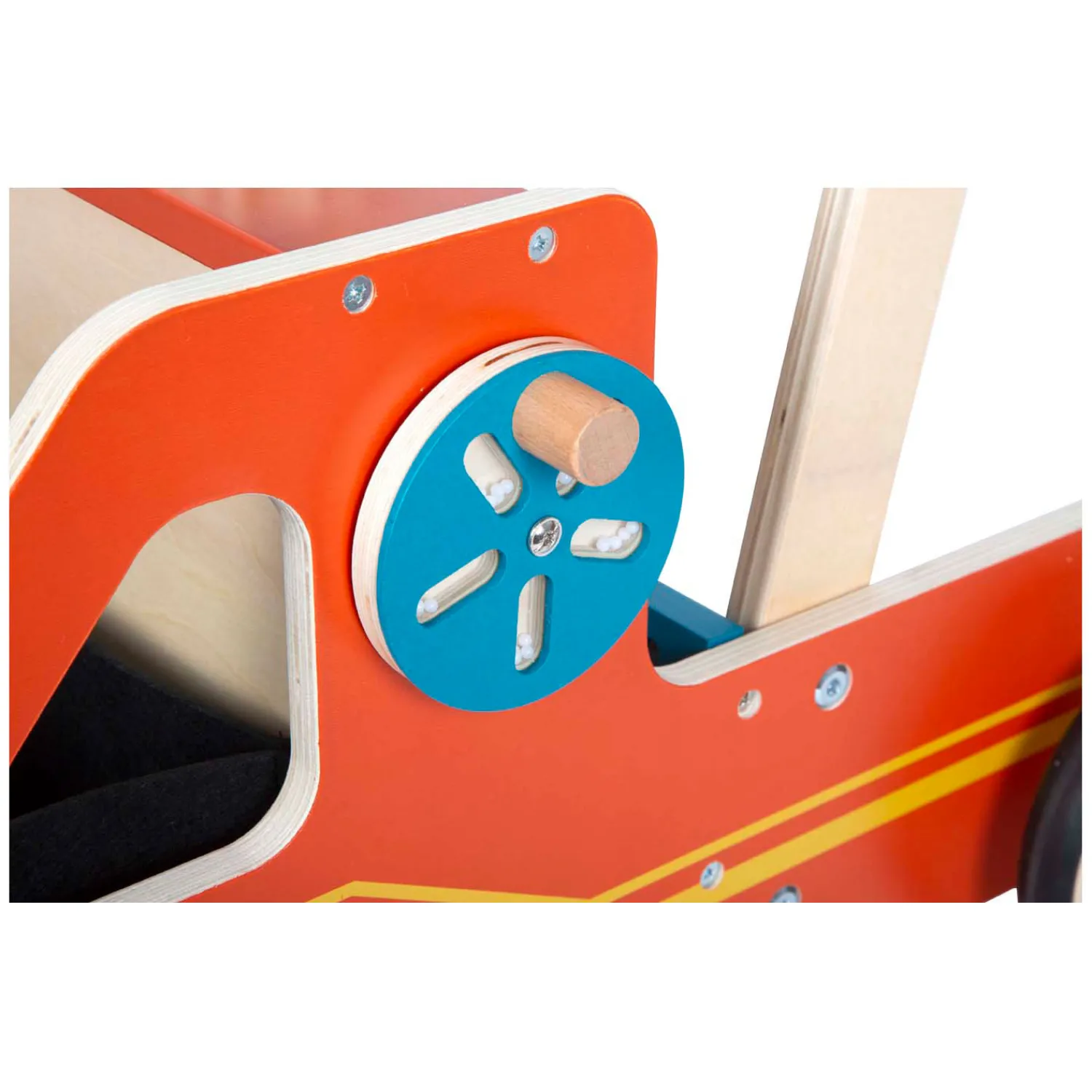 Small Foot - Houten Loopwagen Brandweer New