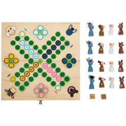 Small Foot - Houten Ludospel Boerderijdieren Clearance