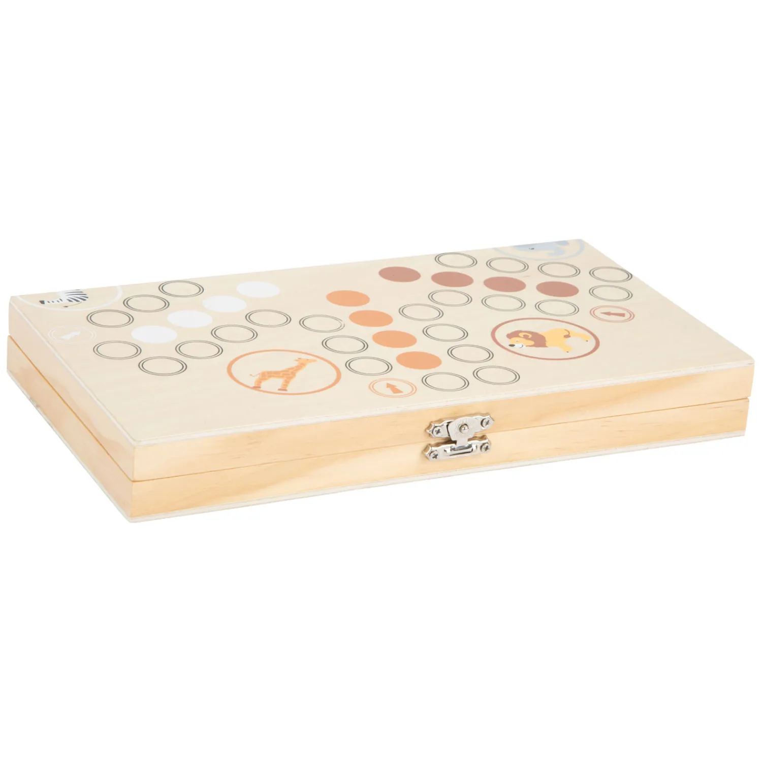 Small Foot - Houten Ludospel Safari - 6 Spelers Best