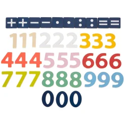 Small Foot - Houten Magnetische Cijfers Kleur. 37dlg. Sale