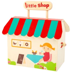- Houten Meeneem Speelwinkel Poppenhuis, 15dlg.><noscript><img width=