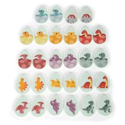 Small Foot - Houten Memospel Dino in Opbergdoos Sale