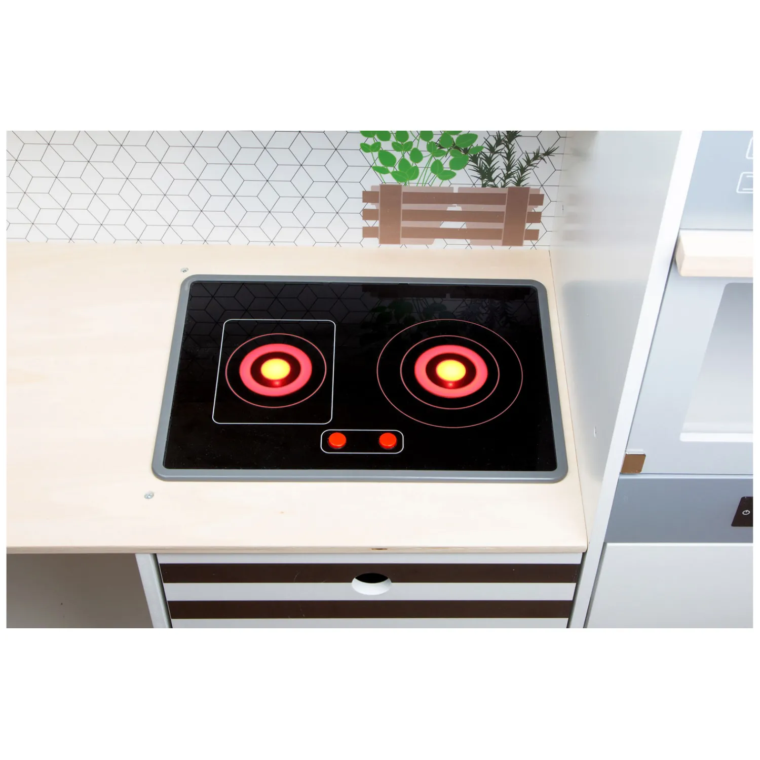 Small Foot - Houten Modulaire Speelkeuken XL Wit, 9dlg. Online