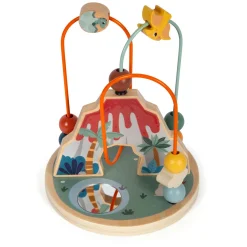 Small Foot - Houten Motoriekspiraal Vulkaan en Dino