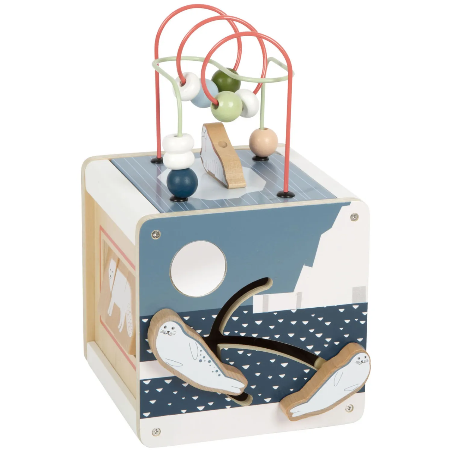 - Houten Motorische Activiteitskubus Arctic>Small Foot Online