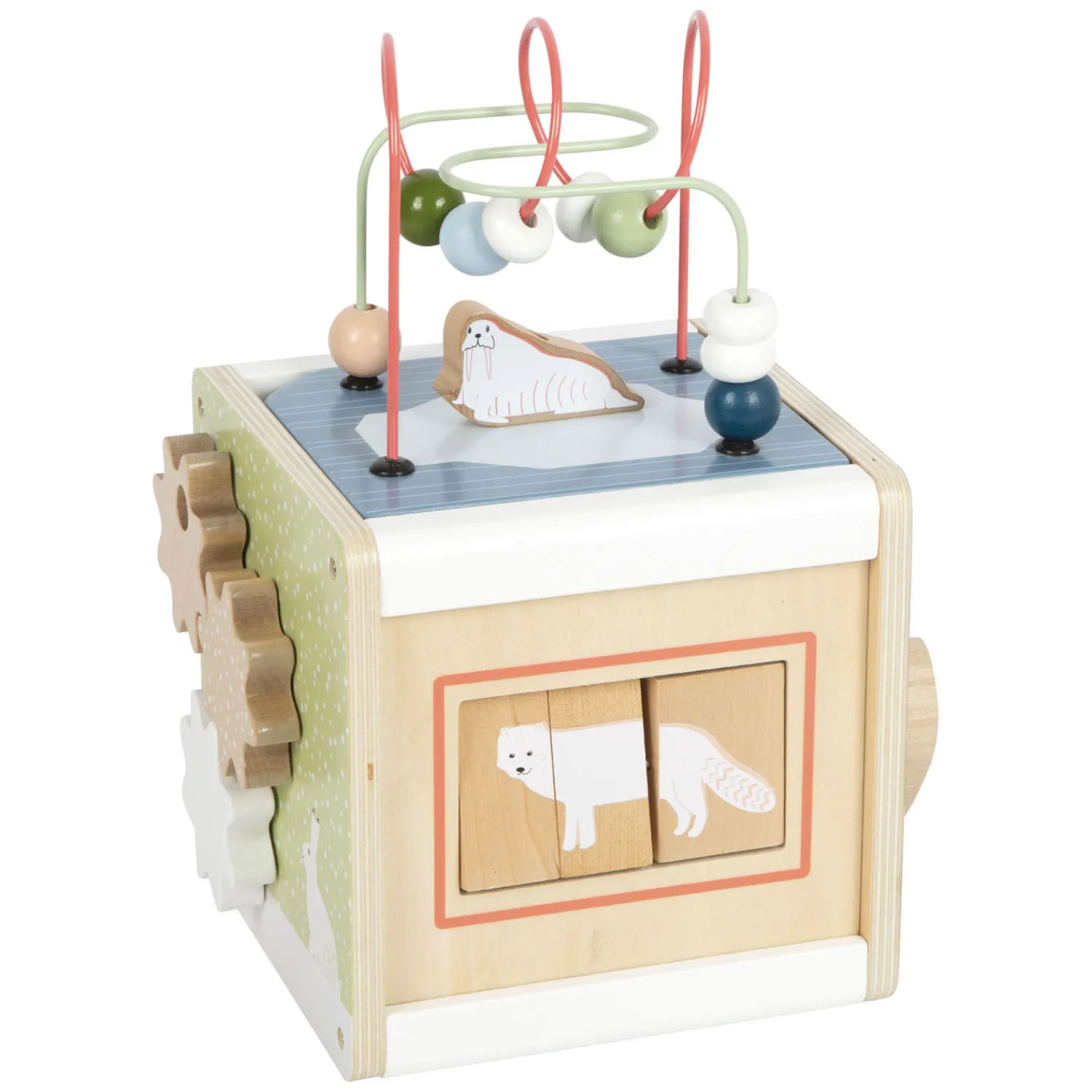 - Houten Motorische Activiteitskubus Arctic>Small Foot Online