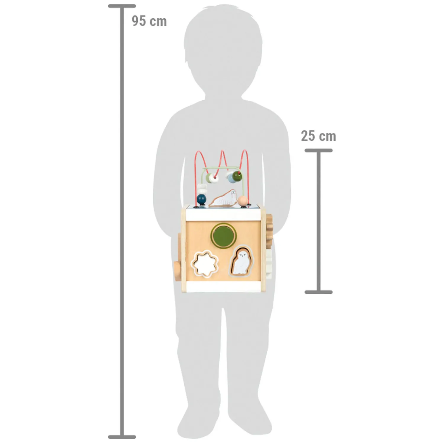 - Houten Motorische Activiteitskubus Arctic>Small Foot Online