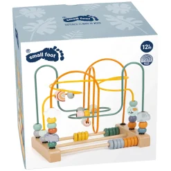  -  Houten Motoriekspiraal Safari met Kralen>Small Foot Outlet