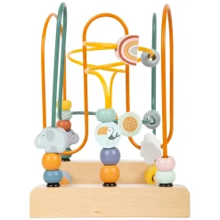  -  Houten Motoriekspiraal Safari met Kralen><noscript><img width=