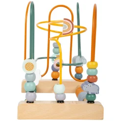  -  Houten Motoriekspiraal Safari met Kralen><noscript><img width=