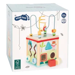 Small Foot - Houten Motoriekkubus FSC Jungle Friends Sale