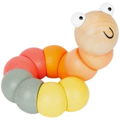 Small Foot - Houten Motoriek Rups Pastel Outlet