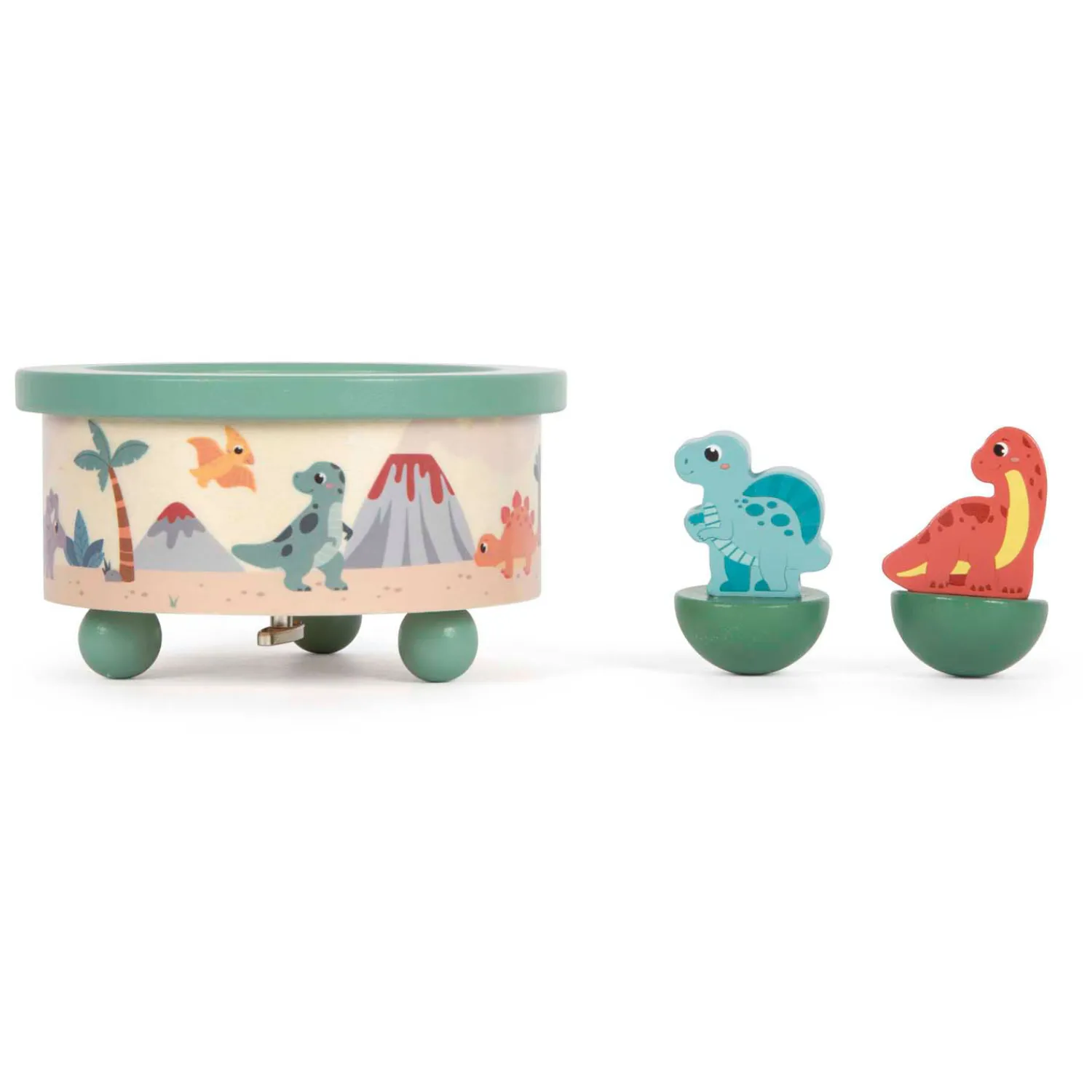 - Houten Muziekdoos Dino>Small Foot Hot