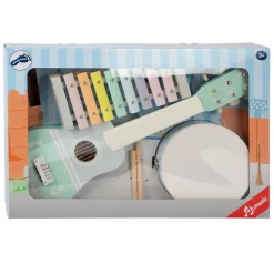 - Houten Muziekinstumentenset Pastel, 7dlg,-Small Foot Sale