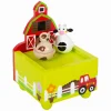 - Houten Muziekdoos Boerderij-Small Foot Clearance