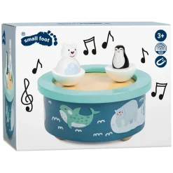 Small Foot  -  Houten Muziekdoos Noordpool Opwindbaar Best