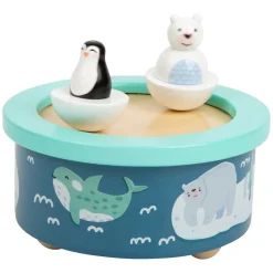 Small Foot - Houten Muziekdoos Noordpool Opwindbaar Best