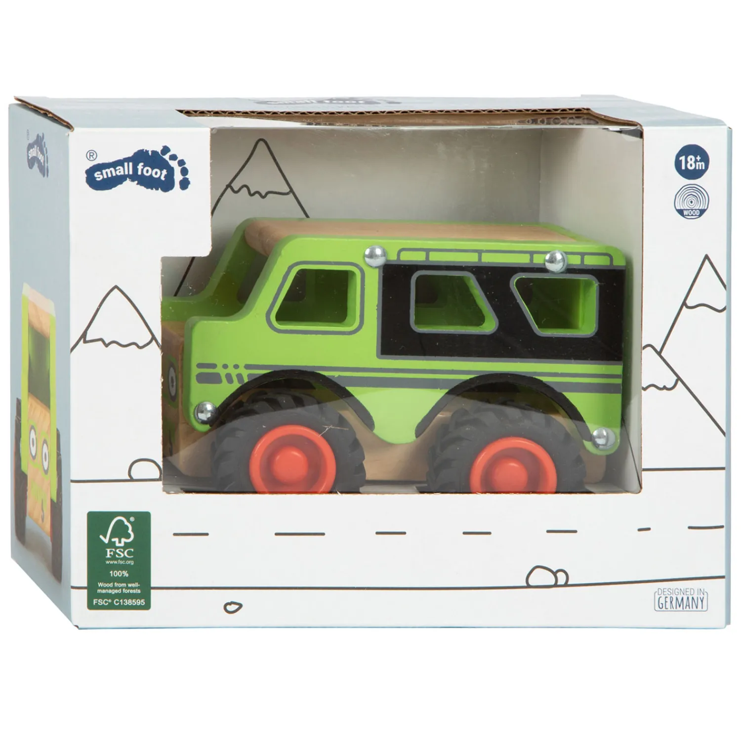 - Houten Off-Road Jeep Groen>Small Foot Best
