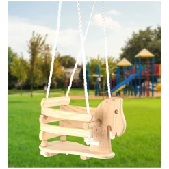 - Houten Paardenschommel, 140cm-Small Foot Hot