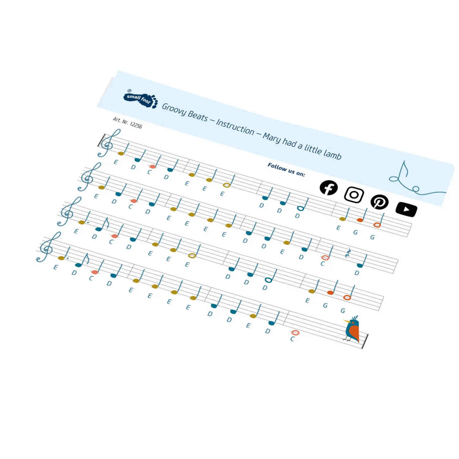 Small Foot - Houten Piano Groovy Beats Clearance