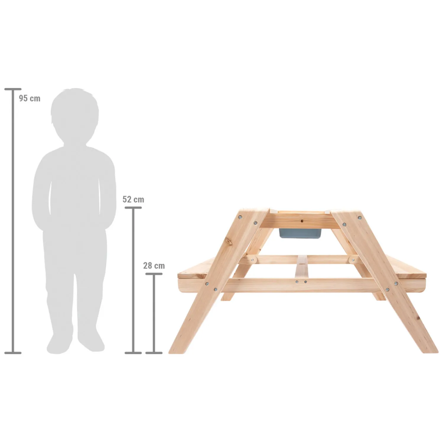 Small Foot - Houten Picknick- en Moddertafel- New