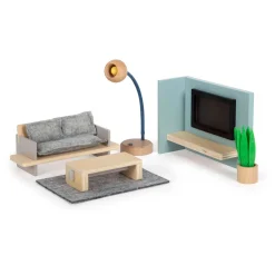 - Houten Poppenhuis met Meubels-Small Foot Best