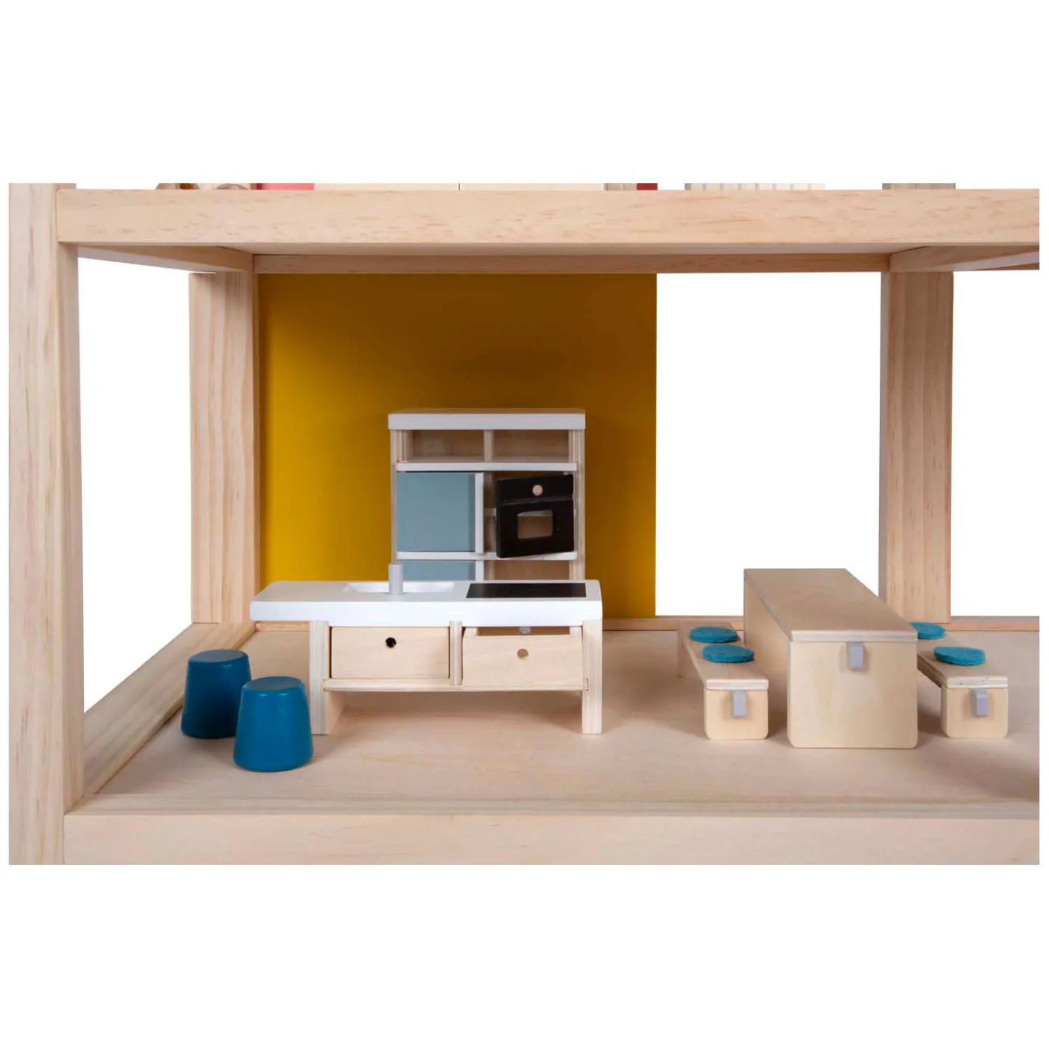 - Houten Poppenhuis met Meubels-Small Foot Best