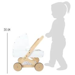 Small Foot  -  Houten Poppenwagen Little Button Online