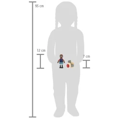 - Houten Poppenhuis Familie  met Rolstoel, 6st.-Small Foot Outlet