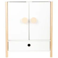 - Houten Poppen Kledingkast Little Button met Hangers , 3dlg.-Small Foot Clearance