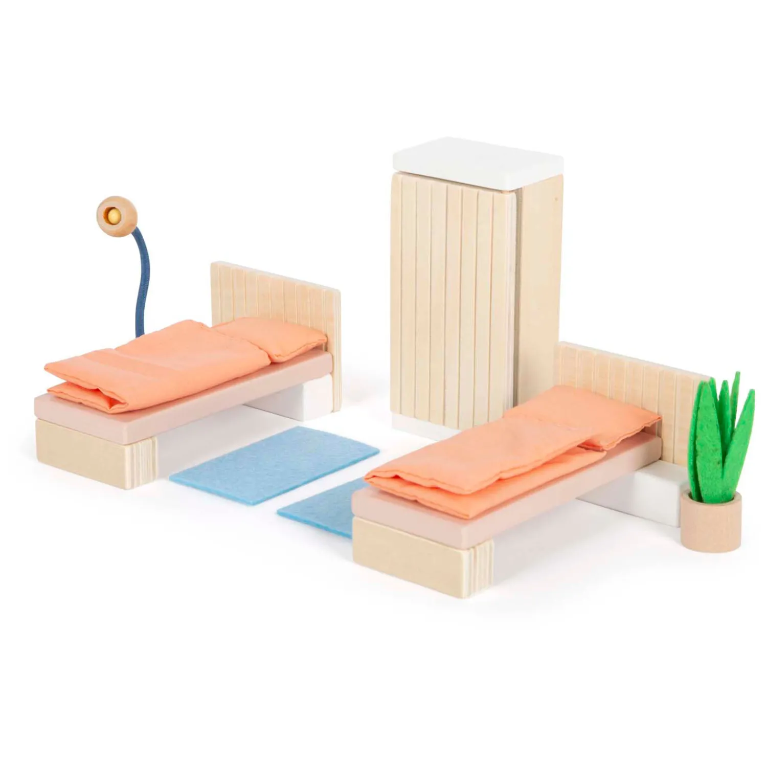 Small Foot - Houten Poppenhuis Meubeltjes Slaapkamer Best