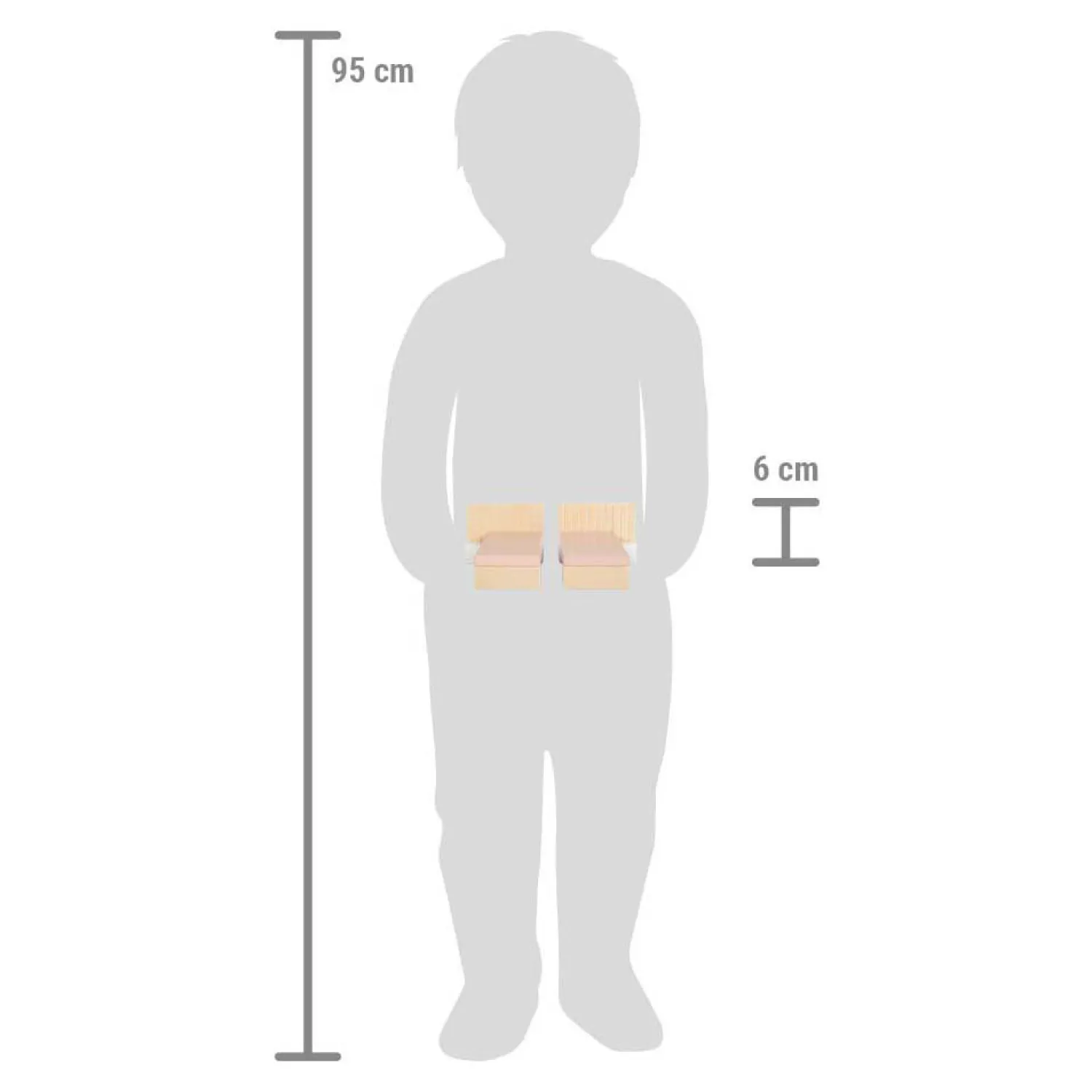 Small Foot - Houten Poppenhuis Meubeltjes Slaapkamer Best