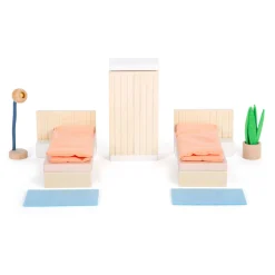 Small Foot - Houten Poppenhuis Meubeltjes Slaapkamer Best