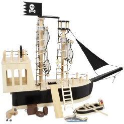 - Houten Poppenhuis Piratenboot-Small Foot New