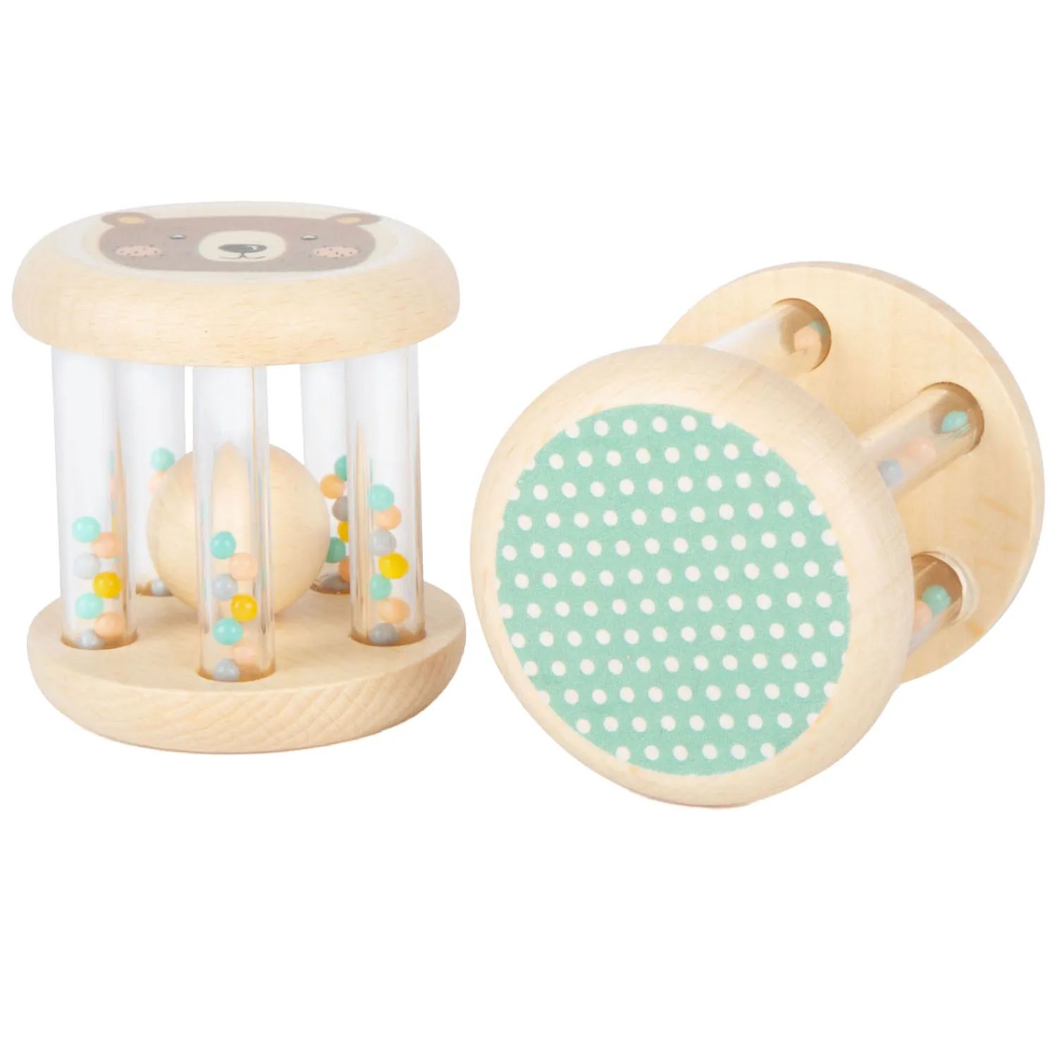 - Houten Rammelaar Dier, Set van 2-Small Foot Best