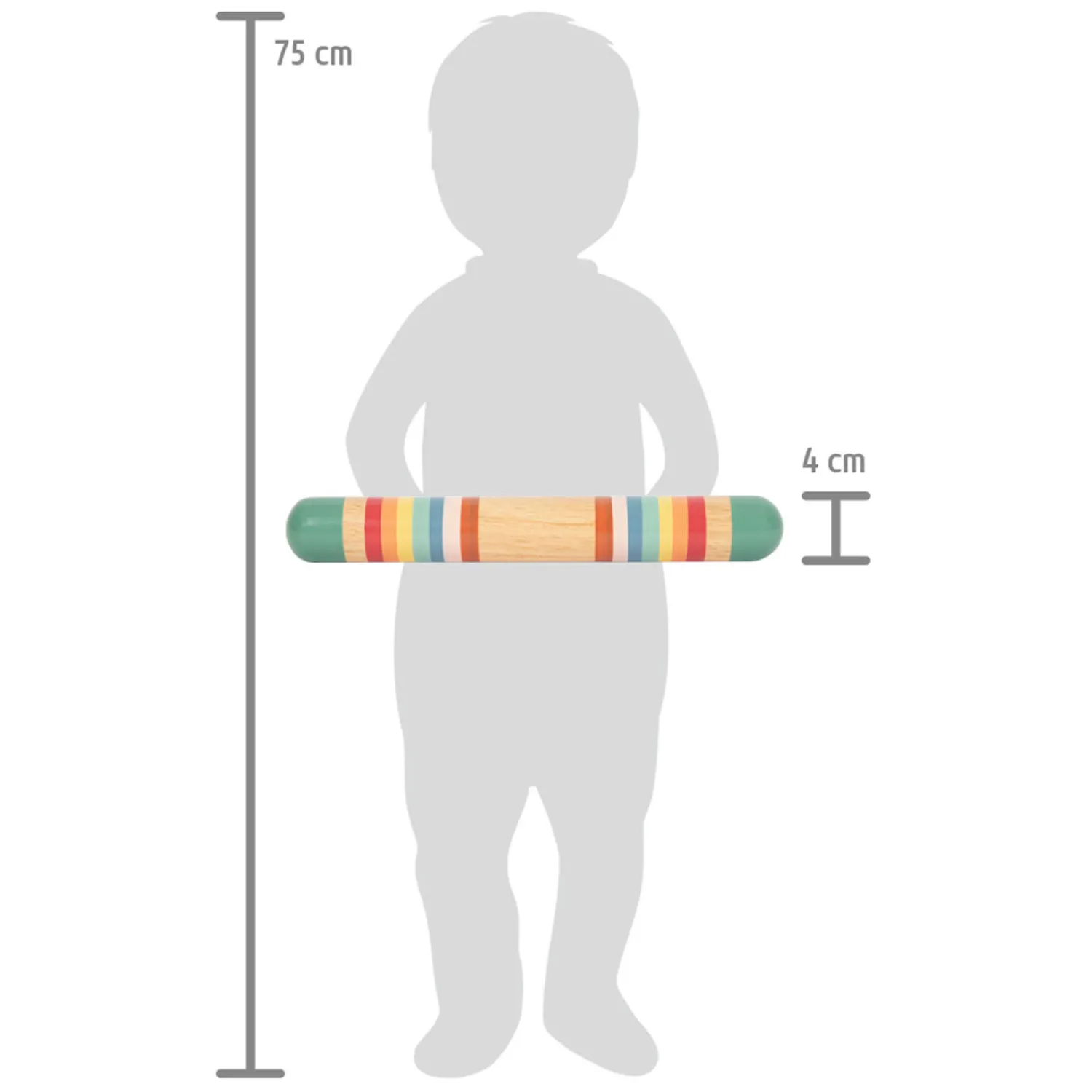 Small Foot - Houten Regenmaker Safari> Clearance
