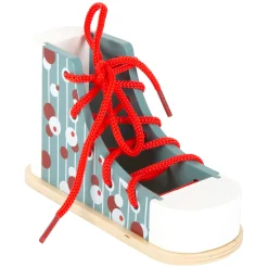 - Houten Rijgschoen met Veter>Small Foot Sale