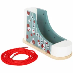 - Houten Rijgschoen met Veter><noscript><img width=