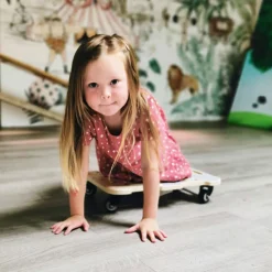  -  Houten Rollerbord Blauw><noscript><img width=