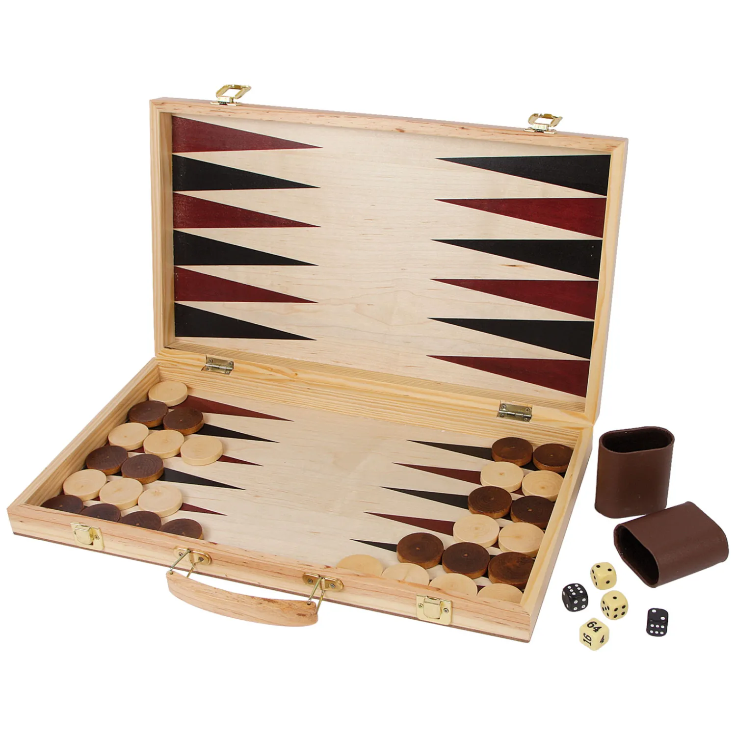 Small Foot - Houten Schaakspel en Backgammon Sale