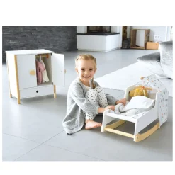 - Houten Schommel Poppenbed Little Button-Small Foot