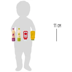 - Houten Speeleten Sauzen en Olie, 4dlg.><noscript><img width=