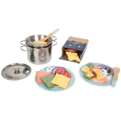 - Houten Speeleten Pasta Chef Set, 19dlg.>Small Foot Hot