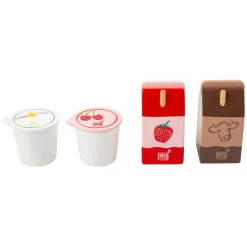 - Houten Speeleten Zuivel, 4dlg.-Small Foot Outlet