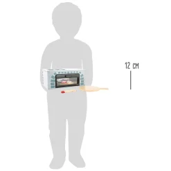 - Houten Speeleten Pizza-oven Set, 25dlg.-Small Foot Clearance