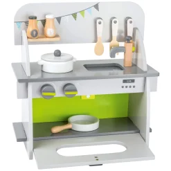 - Houten Speelkeuken Compact, 9dlg.>Small Foot