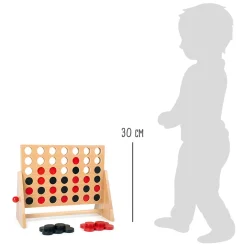 - Houten Spel 4 in a Row-Small Foot Clearance